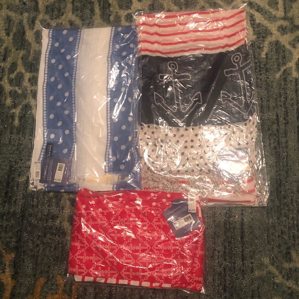 Sperry Scarf Bundle NWT